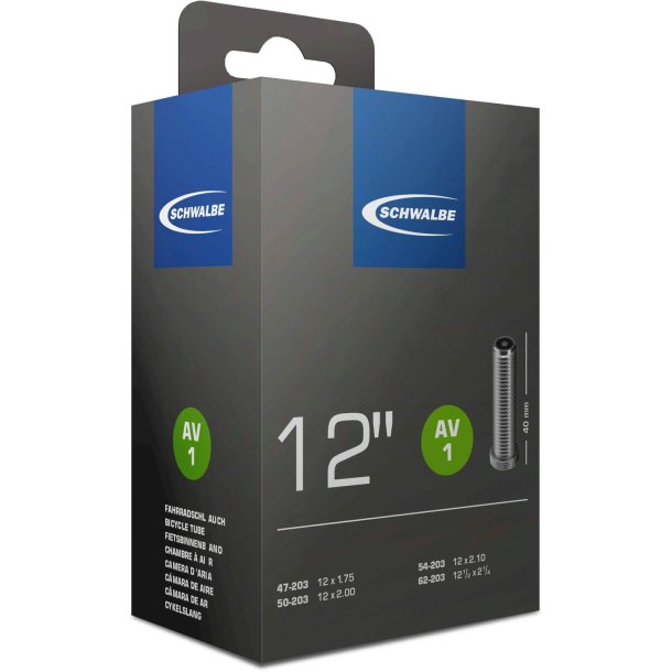 Schwalbe BNB AV1 12 x 1,75 - 12 1/2 x 2 1/4 AV 40mm