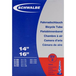 Schwalbe slange Sv2 14 x 1 1/4 - 16 x 1,50 FV 40mm