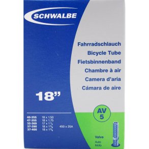 Schwalbe slange AV5 17 x 1 1/4 - 18 x 1,75 AV 40mm