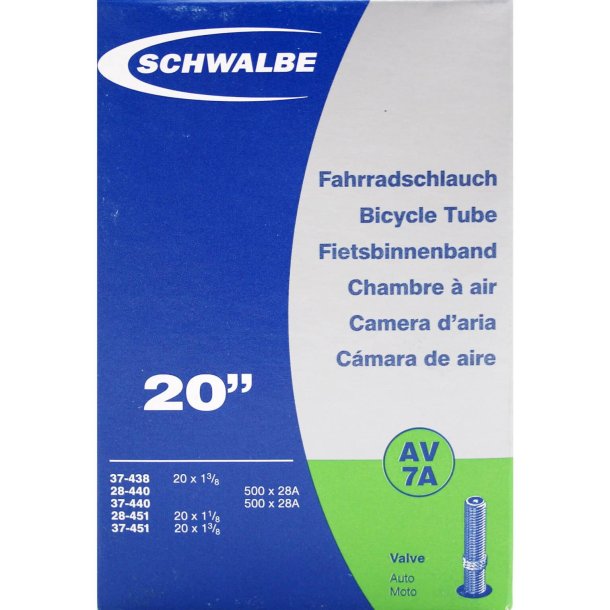 Schwalbe Bnb Av7a 20 x 1 3/8 AV 40mm