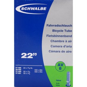Schwalbe slange AV8 22 x 1 3/8 - 1 1/2 AV 40mm