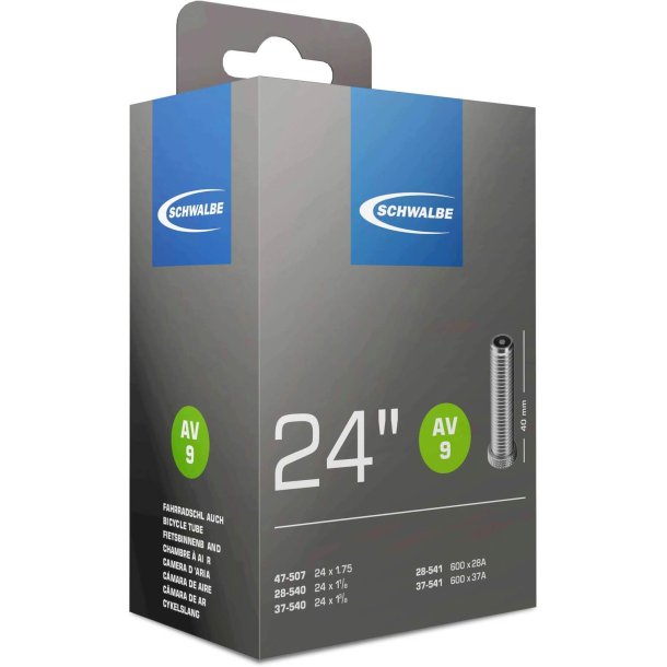 Schwalbe slange AV9 24 X 1 1/8 - 1,75 AV 40mm