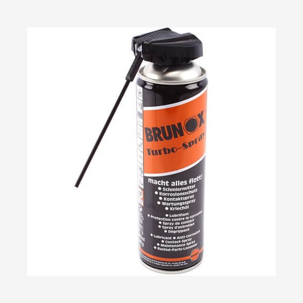 Brunox Spray Can Turbo Spray 500ml Power Click