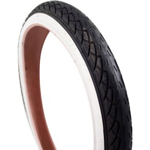 Deli Tire d�k SA-206 18 X 1,75 sort/hvid