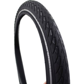 Deli Tire d�k SA-206 22 X 1,75 sort med refl.