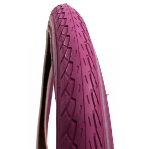 Deli Tire d�k SA-206 26 X 1,75 lilla med refl.