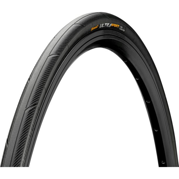 Continental foldedk Ultra Sport 3 700 X 23 - sort