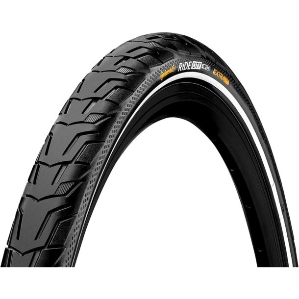 Continental Dk Ride City 28 x 1,60 sort refl