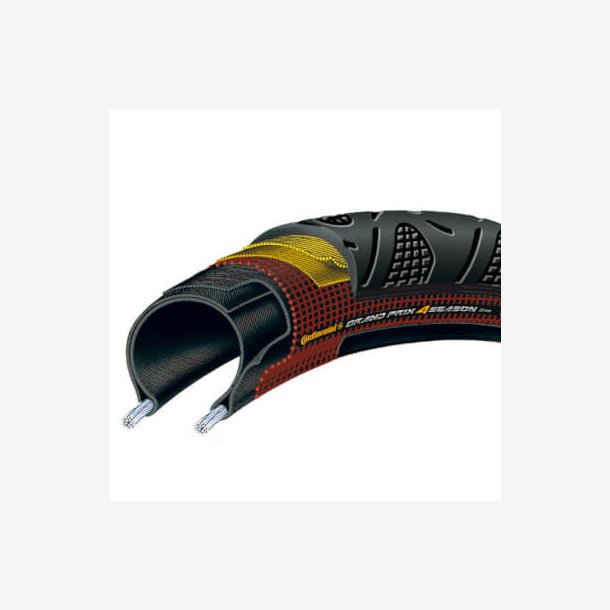 Continental Dk GP 4-sson 700 x 25 SW fold