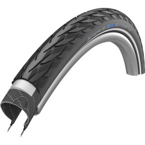 Schwalbe d�k Delta Cruiser plus 28 x 1,25 sort med refl.