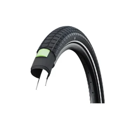 SCHWALBE d�k "Motion Super Moto-X" 55-406 (20" x 2,15) GreenGuard, sort med reflex