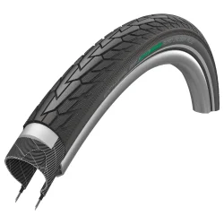 Dk Schwalbe Road Cruiser Plus PunctureGuard 28 x 1,75" / 47-622 - sort med refleksion