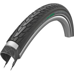 Schwalbe dk Road Cruiser plus 28 x 1,75 sort med refl.