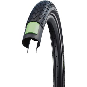 Schwalbe d�k Marathon Perf G-Guard 28 x 1.40 sort refleks
