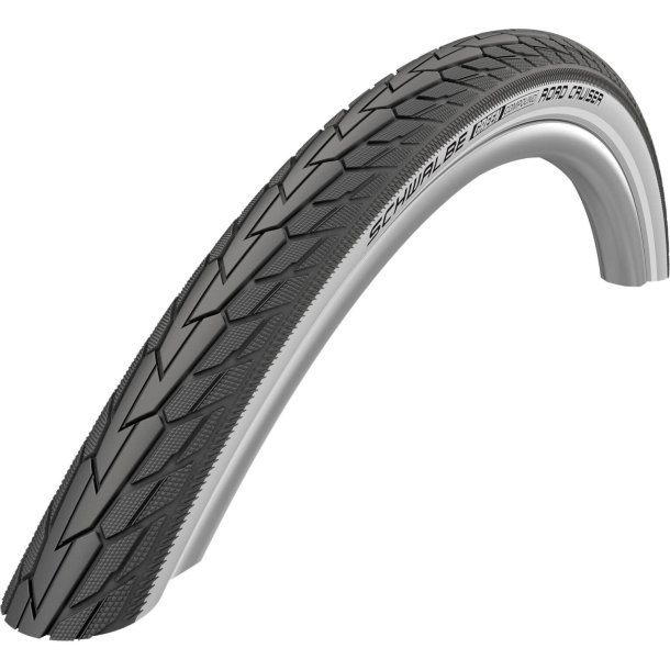 Schwalbe Dæk Road Cruiser 28 x 1,60 ZW/White Refl