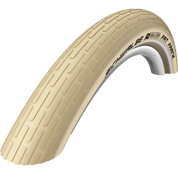 Schwalbe Dæk Fat Frank K-Guard 28 X 2,00 Creme Refl
