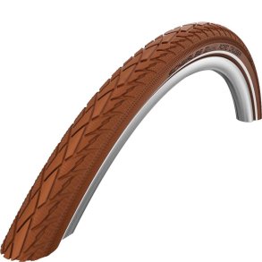 Schwalbe d�k Road Cruiser K-Guard 28 X 1,75 brun med refl.