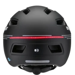 Bypoint cykelhjelm U-ERT FL - mat sort - M 54-58 cm