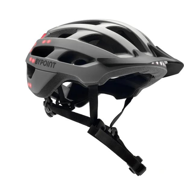 Bypoint cykelhjelm S-ERT FL 25 - betongr� - L 58-62cm