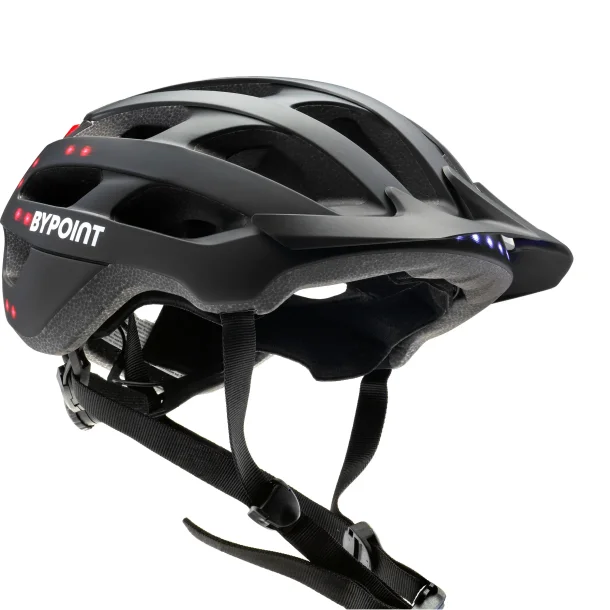 Bypoint cykelhjelm S-ERT FL 25 - mat sort - L 58-62cm
