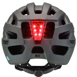 Bypoint cykelhjelm S-ERT FL 25 - mat sort - M 54-58cm