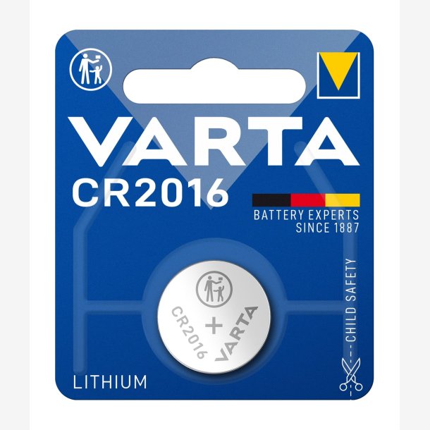 Varta batteri CR2016 Lithium 3V