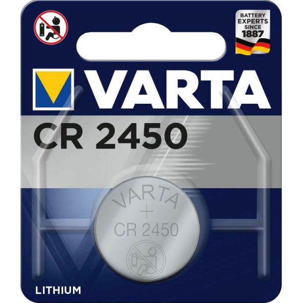 Varta batteri CR2450 Lithium 3V