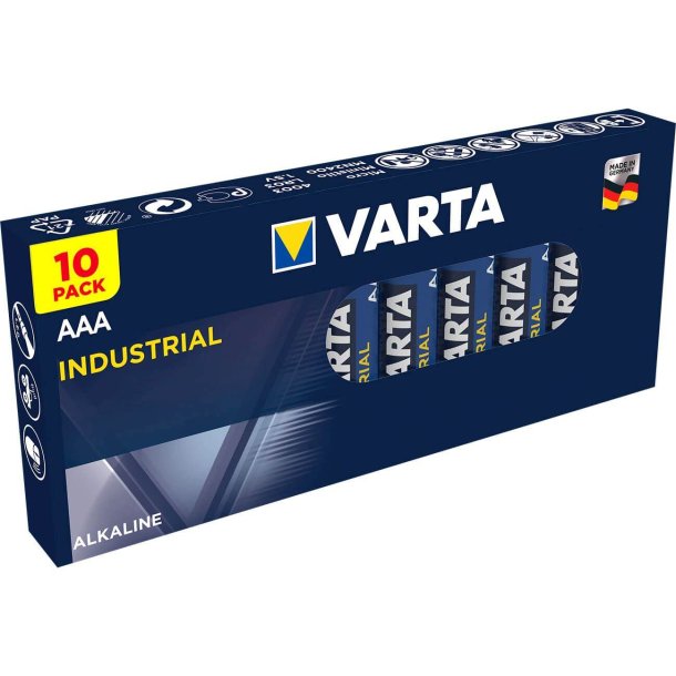 DS Varta batteri R03 ALK AAA (10)