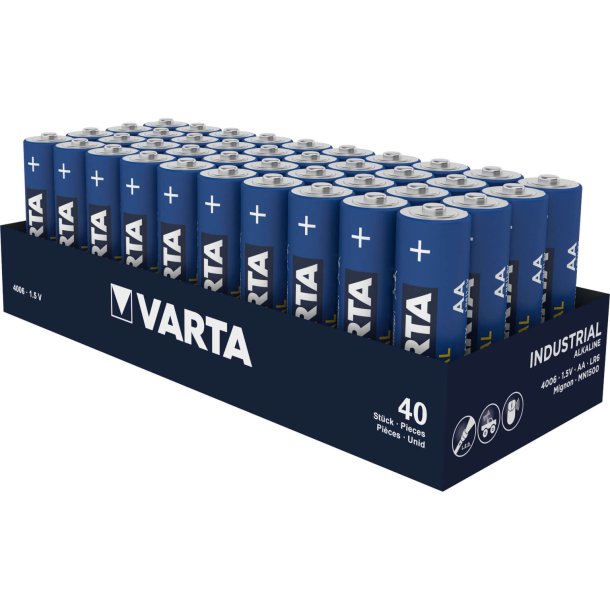 DS Varta batteri R6 ALK AA (40)