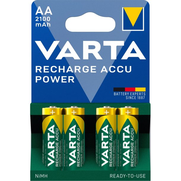 VARTA batteri R6 AA OPL BAAR 2100MA