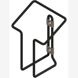 Batteriopladerholder Steco - matsort