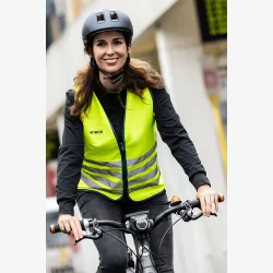 Wowow refleksvest Big Fun - gul - XL