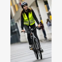 Wowow refleksvest Big Fun - gul - XL