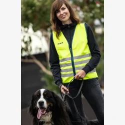 Wowow refleksvest Big Fun - gul - XXL