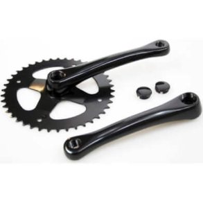 Cortina krankst 42T 3/32 alu sort