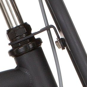 Cortina beslag Front   bagageb�re 24/26 J m�rkegr� mat