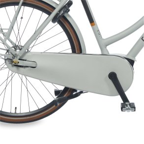 Cortina K�desk�rm Nostalgi glat gr� Matt