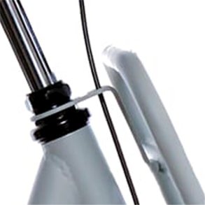 Cortina beslag Front   bagageb�re 24 M Glat gr� Matt