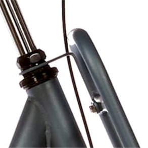 Cortina beslag Front   bagageb�re 26 M Stonewash Matt