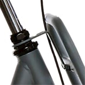 Cortina beslag Front   bagageb�re 26 M Mus Gray Matt