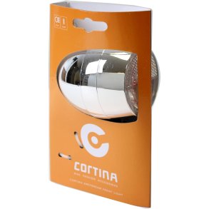 Cortina Koplamp Amsterdam E-Cykel Chrome