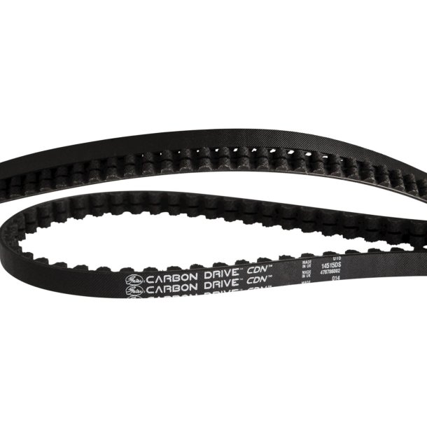 Gates CDN Belt rem Carbon Drive 118 tnder sort