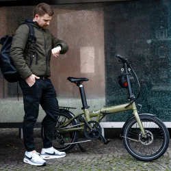 20" el foldecykel COAST VYBE LIGHT 7-gear - avocado grn