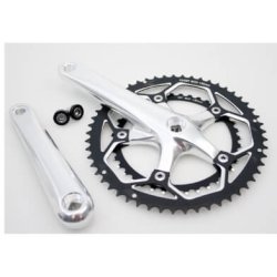 Race kranks�t 8-9 gear 53-39T aluminium s�lv