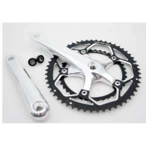 Race kranks�t 8-9 gear 53-39T aluminium s�lv