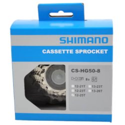  Shimano kassette 8 speed 12-25 HG50