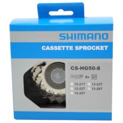 Kassette 8 gear Shimano Claris HG50 13-26T - slv