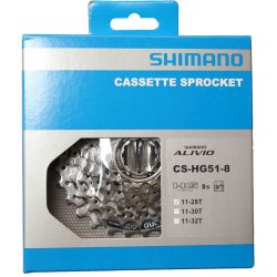 Shimano kassette 8-speed 11-28 HG51