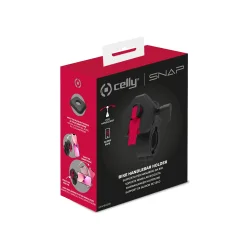 Celly Snap Uni telefonholder til cykel inkl. monteringsplade