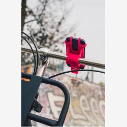 Celly telefonholder til cykel Universal Pink